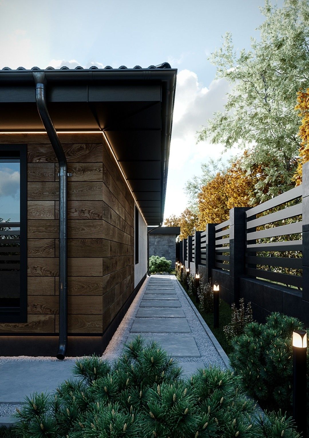 Современный фасад