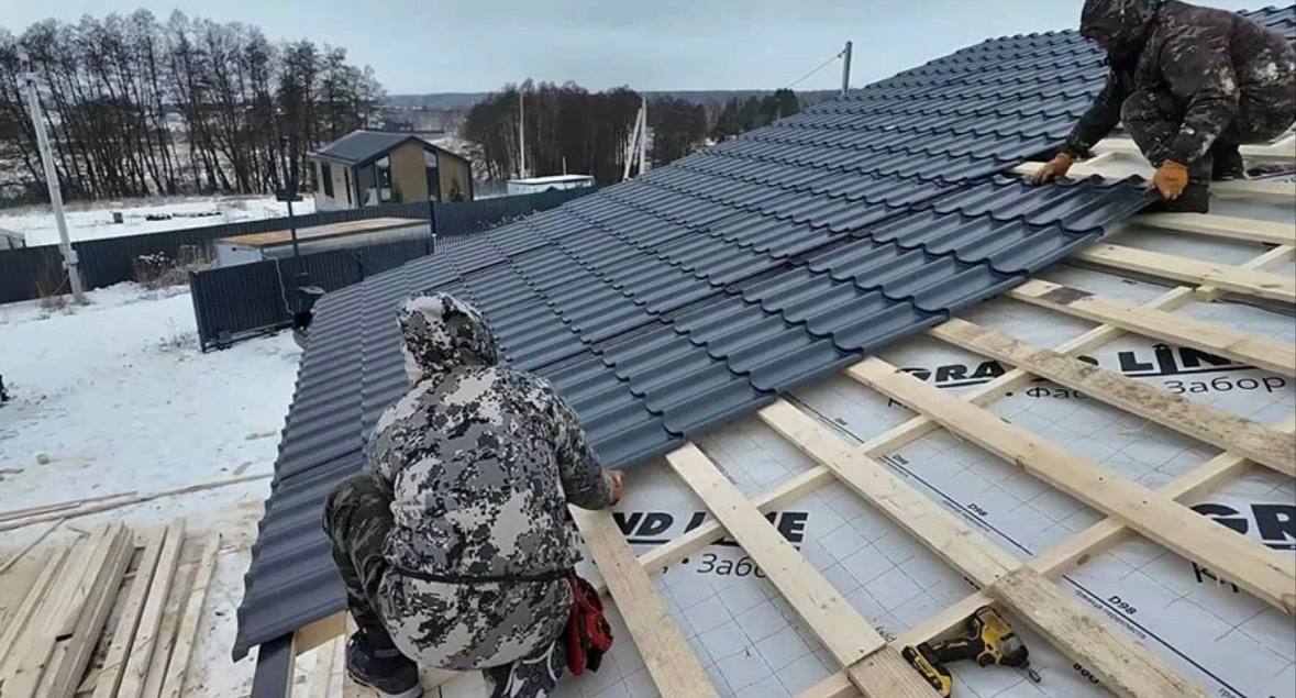 Наши работы по кровле 7